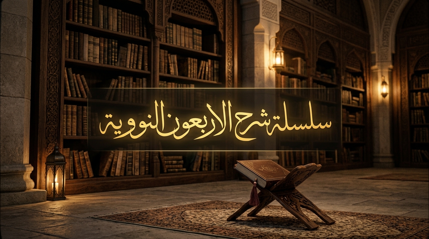 سلسلة شرح الأربعون النووية - Image 1